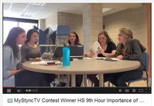GHS Students Win First Place StudySync Video Contest