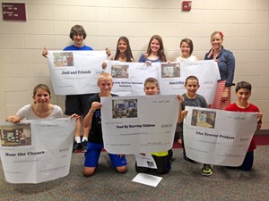 Middle School Students Take a Stand and Make a Difference