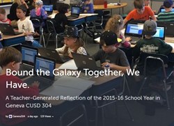 Teacher-Generated Reflection of the 2015-16 School Year
