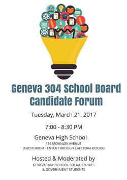 Geneva High School Students to Host School Board Candidate Forum on March 21