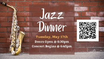 Jazz Dinner May 17th