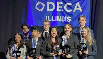 DECA students succeeded at state competition