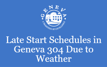 Late Start in Geneva 304 Due to Weather