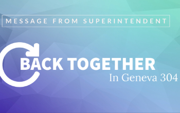 Back Together Superintendent Message