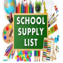 School supply list