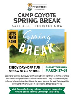 spring break camp coyote