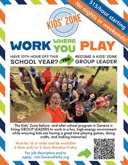 Now Hiring Kid Zone
