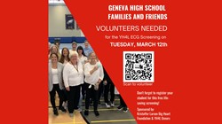 Geneva Young Hearts screening volunteers