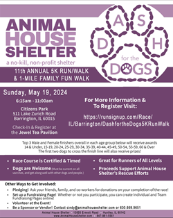 Animal House Shelter May 20