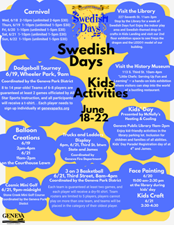 Swedish Days activities for Kids