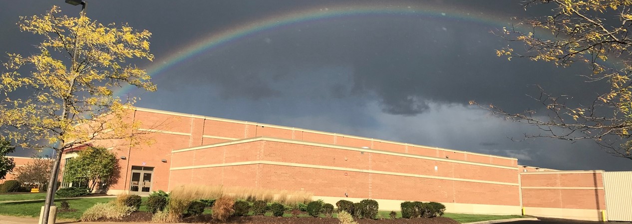 GMSN Rainbow Over School