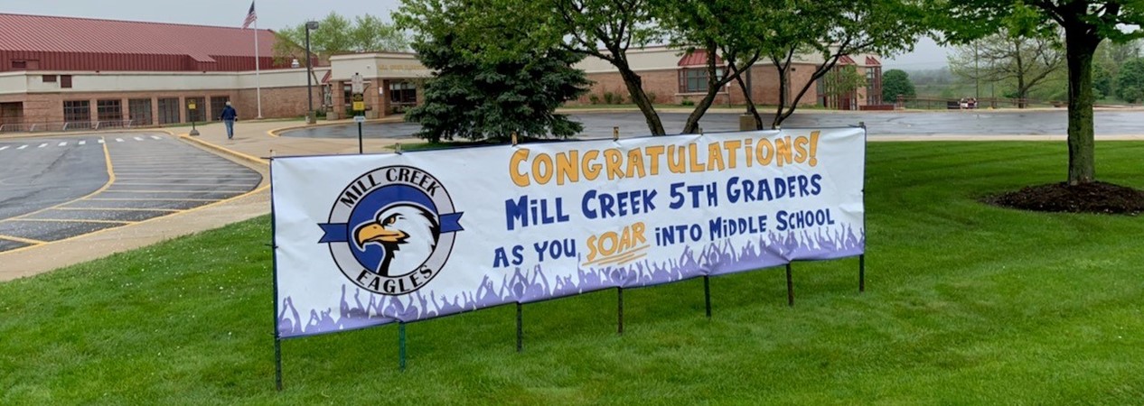 MCS Banner for Fifth Graders