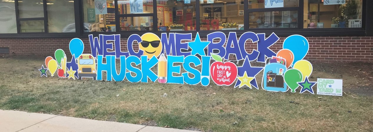 HSS Welcome Back Sign