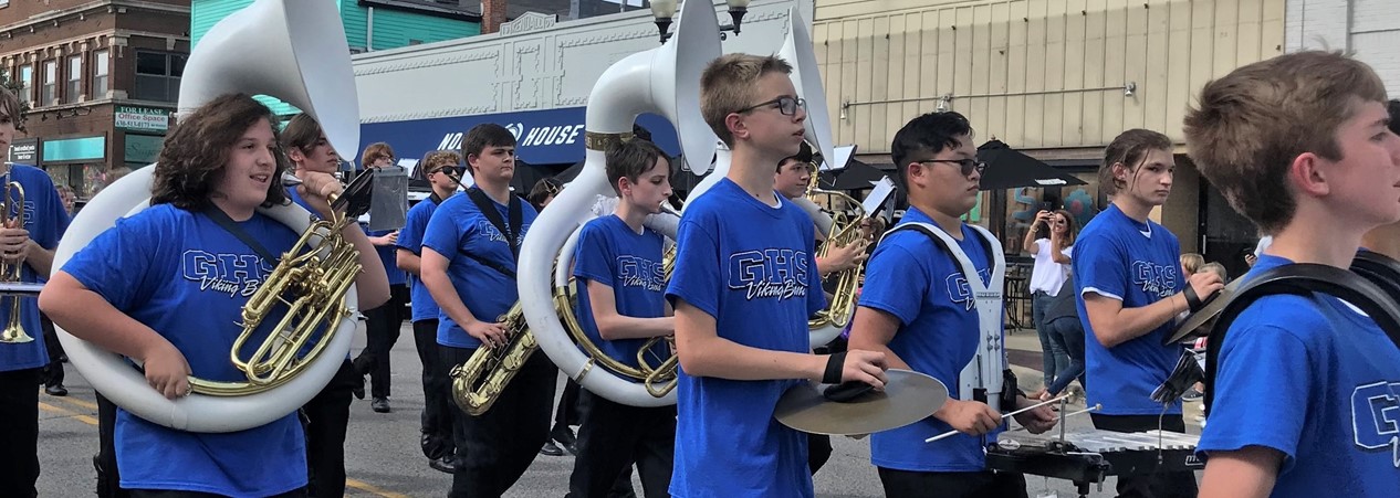 GHS Students in Homecoming Parade