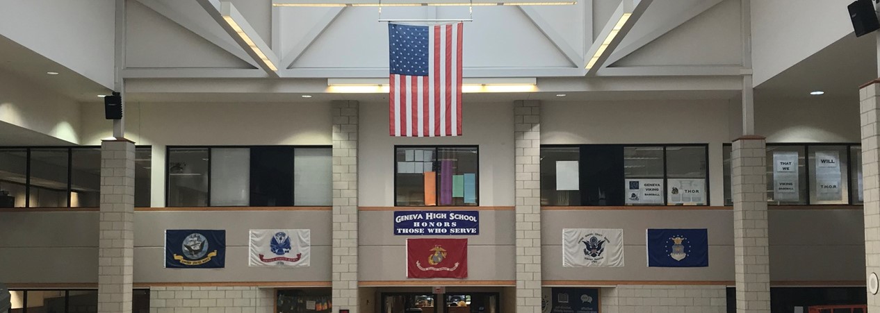 GHS Flags on Veterans Day