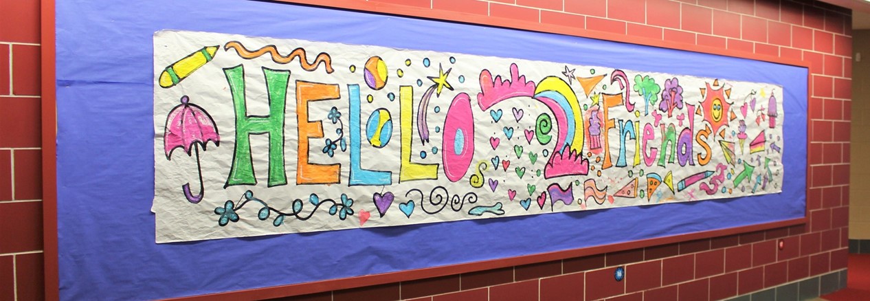GELP Welcome Back Friends Sign