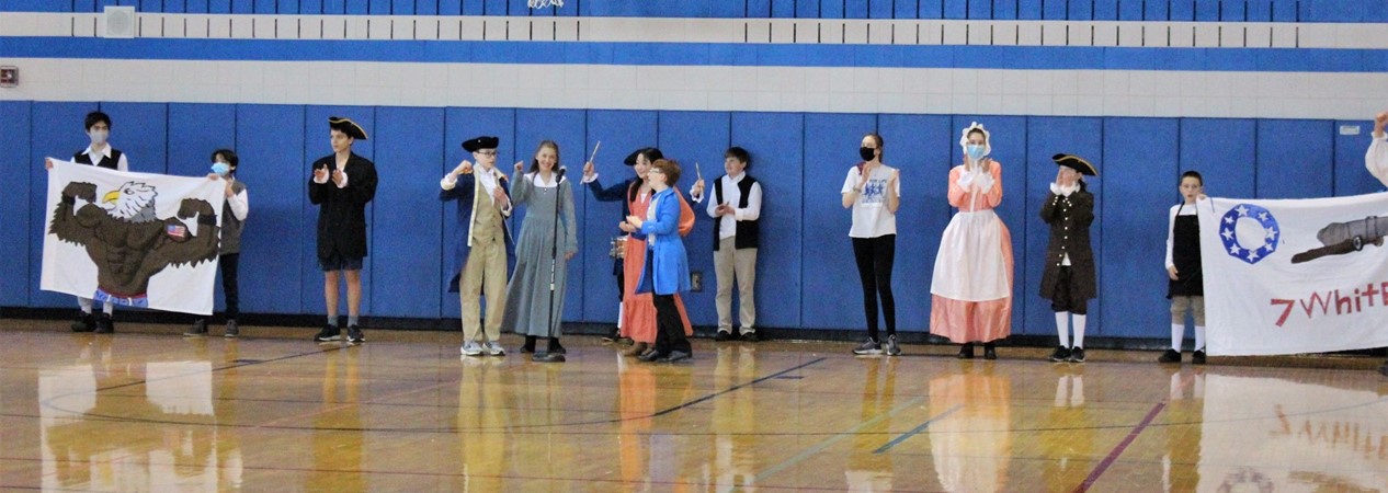 GMS North 7th Graders Patriot Day Closing Ceremony
