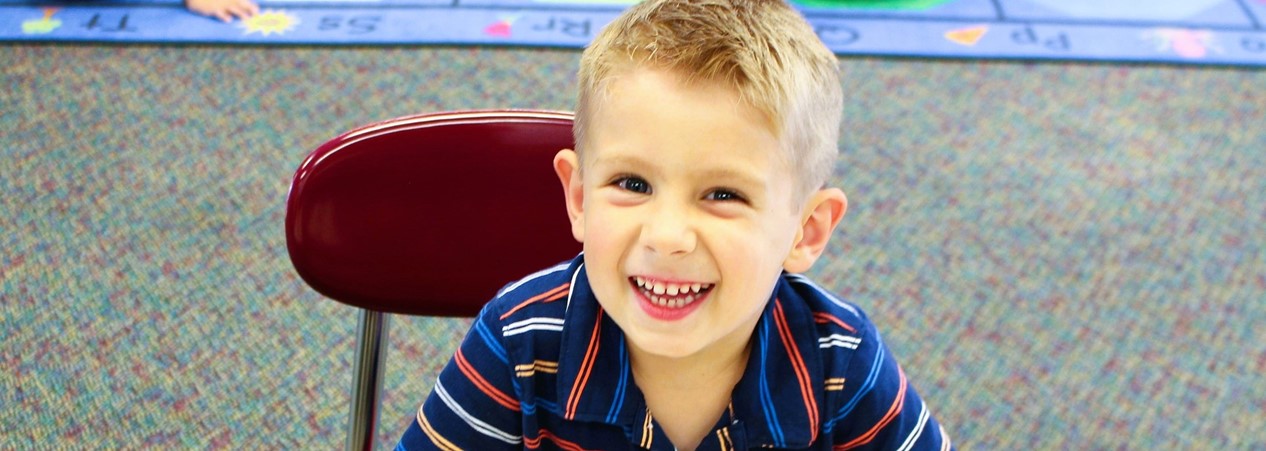 Boy smiling 