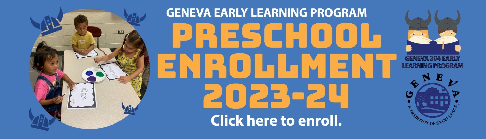 Preschool enrollment now open