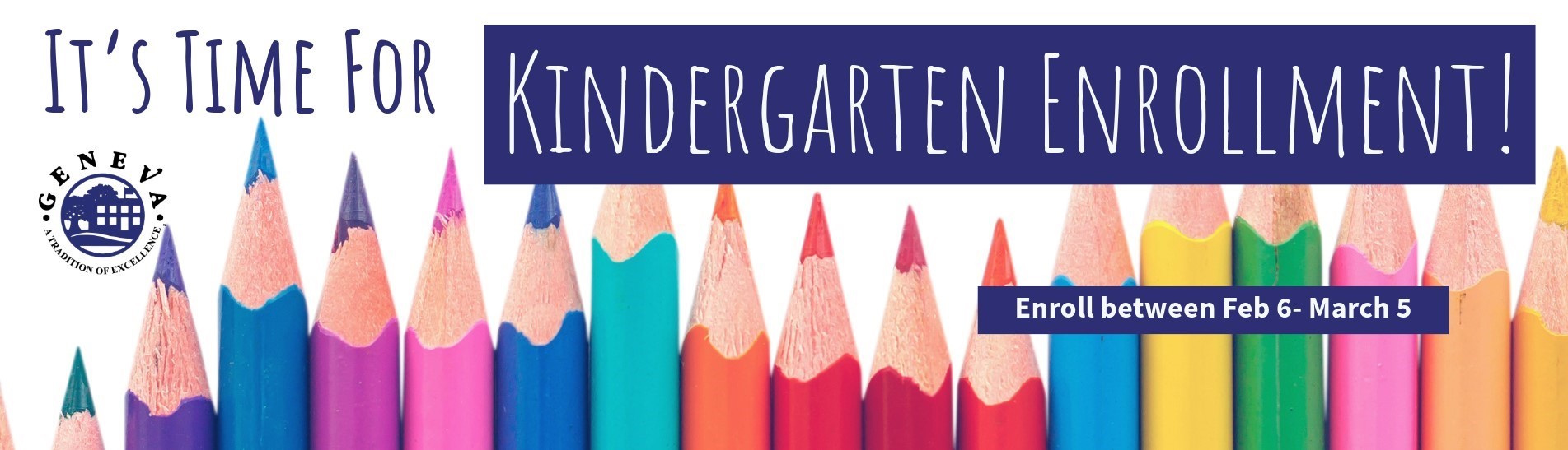 Kindergarten enrollment starts Tues February 6